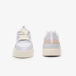 Sneakers | LACOSTE Sneakers L002 Femme En Textile Avec Monogramme