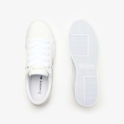 Sneakers | LACOSTE Sneakers Ziane Platform Femme En Cuir Sigle