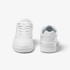 Sneakers | LACOSTE Sneakers T-Clip Femme Lacoste En Cuir