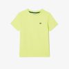 Vetements Garcon | LACOSTE T-Shirt Uni En Jersey De Coton