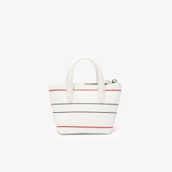 Portefeuilles & Petite Maroquinerie | LACOSTE Mini Sac Cabas L.12.12 Imprime En Toile