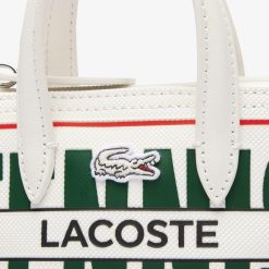 Portefeuilles & Petite Maroquinerie | LACOSTE Mini Sac Cabas L.12.12 Imprime En Toile