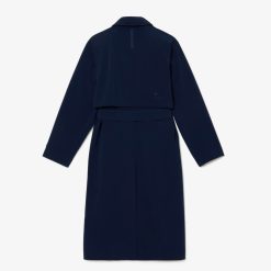 Manteaux & Vestes | LACOSTE Trench Oversize Femme Lacoste En Double Face Extensible