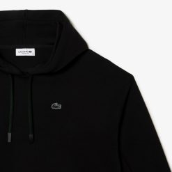 Sweatshirts | LACOSTE Sweatshirt A Capuche Jogger Femme Lacoste Avec Passe-Pouce