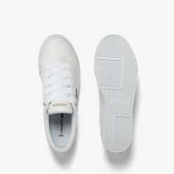 Sneakers | LACOSTE Sneakers Ziane Platform Femme Lacoste En Cuir