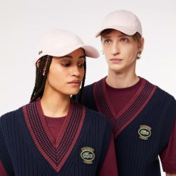 Chapeaux & Casquettes | LACOSTE Casquette Unie Lacoste En Twill De Coton Biologique