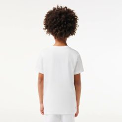 Vetements Garcon | LACOSTE T-Shirt Enfant Tennis Lacoste Sport Crocodile