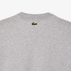 Sweatshirts | LACOSTE Sweatshirt Jogger Avec Marquage En Molleton De Coton