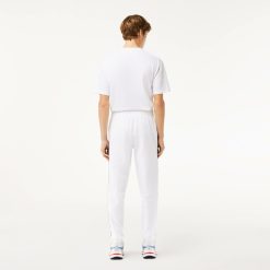 Pantalons & Shorts | LACOSTE Pantalon De Survetement Jogger A Bandes Siglees