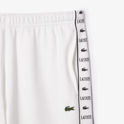 Pantalons & Shorts | LACOSTE Pantalon De Survetement Jogger A Bandes Siglees