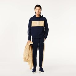 Sweatshirts | LACOSTE Sweatshirt Color-Block Zippe Jogger A Capuche