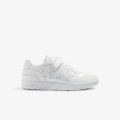 Sneakers | LACOSTE Sneakers T-Clip Velcro Homme En Cuir