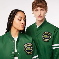 Manteaux & Vestes | LACOSTE Bomber Rembourre Deperlant Avec Badge Archives