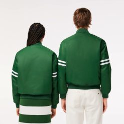 Manteaux & Vestes | LACOSTE Bomber Rembourre Deperlant Avec Badge Archives