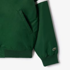 Manteaux & Vestes | LACOSTE Bomber Rembourre Deperlant Avec Badge Archives