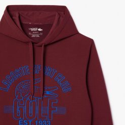 Vetements De Sport | LACOSTE Sweatshirt Golf Relaxed Fit En Tissu Recycle