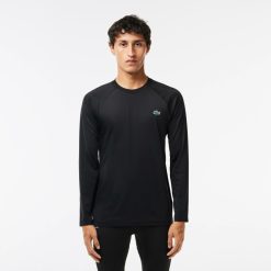 Vetements De Sport | LACOSTE T-Shirt Sport Manches Longues En Jersey Extensible