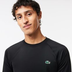 Vetements De Sport | LACOSTE T-Shirt Sport Manches Longues En Jersey Extensible