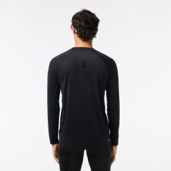 Vetements De Sport | LACOSTE T-Shirt Sport Manches Longues En Jersey Extensible