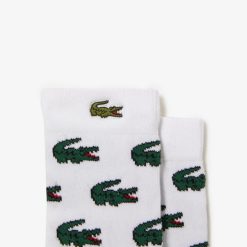 Accessoires | LACOSTE Lot De 2 Paires De Chaussettes A Motif Crocodile