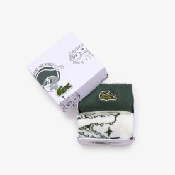 Accessoires | LACOSTE Lot De 2 Paires De Chaussettes A Motif Crocodile