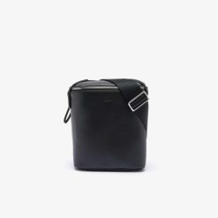 Sacs A Bandouliere | LACOSTE Sacoche Noend Camera Bag En Cuir