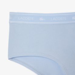 Sous-Vetements Et Vetements D'Interieur | LACOSTE Shorty Avec Ceinture Siglee En Coton Stretch