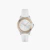 Montres | LACOSTE Montre Femme 3 Aiguilles Swing En Silicone Blanc Lacoste