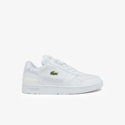 Sneakers | LACOSTE Sneakers T-Clip Homme En Cuir Et Matiere Synthetique