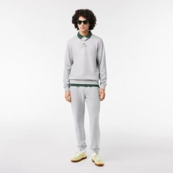 Pantalons & Shorts | LACOSTE Pantalon De Survetement Jogger Avec Imprime Signature