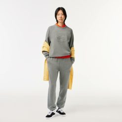 Sweatshirts | LACOSTE Sweatshirt Jogger Relaxed Fit Avec Broderie Signature