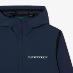 Survetements | LACOSTE Veste Courte De Survetement Homme Lacoste En Polyamide Recycle