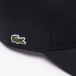 Chapeaux & Casquettes | LACOSTE Casquette De Baseball En Twill De Coton Brode 3D