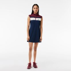 Vetements De Sport | LACOSTE Robe Tennis Avec Shorty En Fibres Recyclees