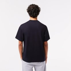 T-Shirts | LACOSTE T-Shirt Relaxed Fit Imprime Rene Lacoste