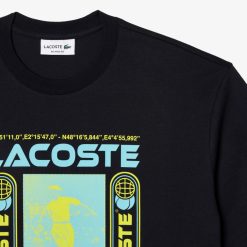 T-Shirts | LACOSTE T-Shirt Relaxed Fit Imprime Rene Lacoste