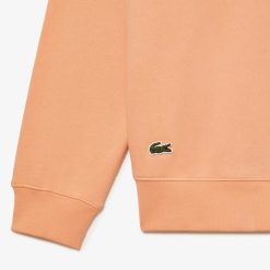 Sweatshirts | LACOSTE Sweatshirt Homme Lacoste Col Rond Imprime Crocodile