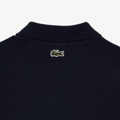 Polos | LACOSTE Polo Mini Pique Stretch Imprime Signature Lacoste