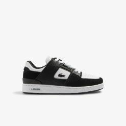 Sneakers | LACOSTE Sneakers Court Cage Femme En Cuir