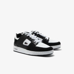 Sneakers | LACOSTE Sneakers Court Cage Femme En Cuir