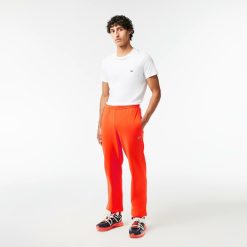 Pantalons & Shorts | LACOSTE Pantalon De Survetement Jogger Homme Lacoste En Molleton Gratte