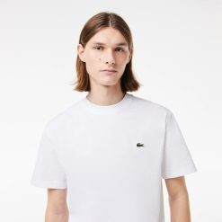 T-Shirts | LACOSTE T-Shirt Classic Fit En Jersey De Coton