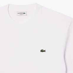 T-Shirts | LACOSTE T-Shirt Classic Fit En Jersey De Coton