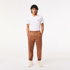 Pantalons & Shorts | LACOSTE Pantalon De Survetement Homme Lacoste Imprime Monogramme