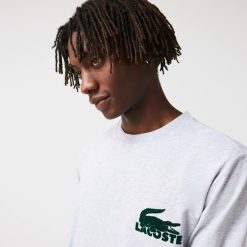 Sous-Vetements & Vetements D'Interieur | LACOSTE Sweatshirt D'Interieur En Molleton De Coton Uni