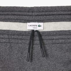 Pantalons & Shorts | LACOSTE Pantalon De Survetement Jogger Slim Fit Homme En Molleton De Coton Biologique