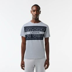 Vetements De Sport | LACOSTE T-Shirt Sport Regular Fit En Coton