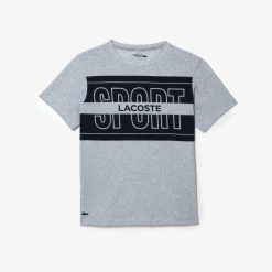 Vetements De Sport | LACOSTE T-Shirt Sport Regular Fit En Coton