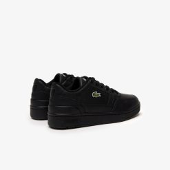 Chaussures | LACOSTE Sneakers T-Clip Enfant Lacoste En Synthetique Avec Detail Colore