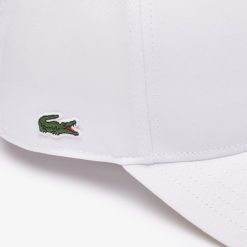 Chapeaux & Casquettes | LACOSTE Casquette De Baseball En Twill De Coton Brode 3D